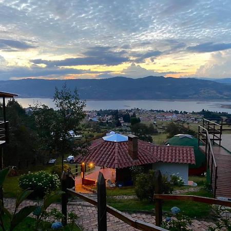 Glamping Sede Campestre Mirador De Pueblo Viejo Hotel Guatavita ภายนอก รูปภาพ