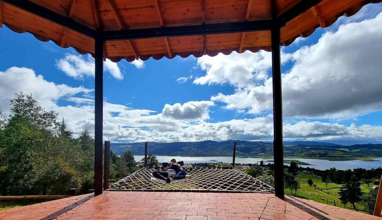 Glamping Sede Campestre Mirador De Pueblo Viejo Hotel Guatavita ภายนอก รูปภาพ