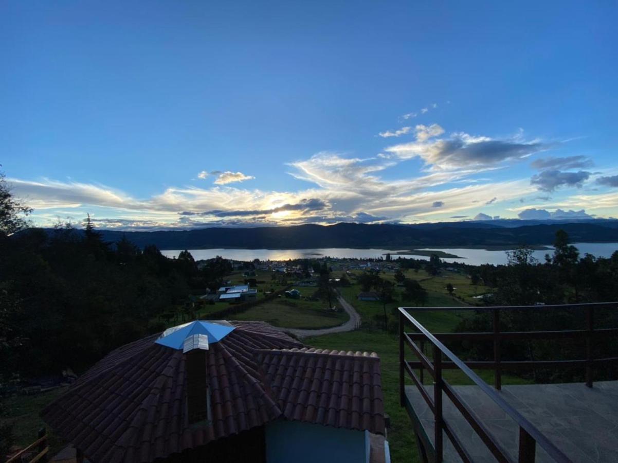 Glamping Sede Campestre Mirador De Pueblo Viejo Hotel Guatavita ภายนอก รูปภาพ