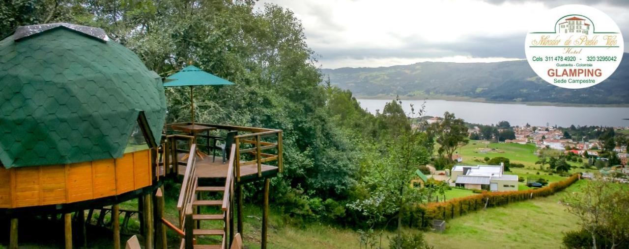 Glamping Sede Campestre Mirador De Pueblo Viejo Hotel Guatavita ภายนอก รูปภาพ