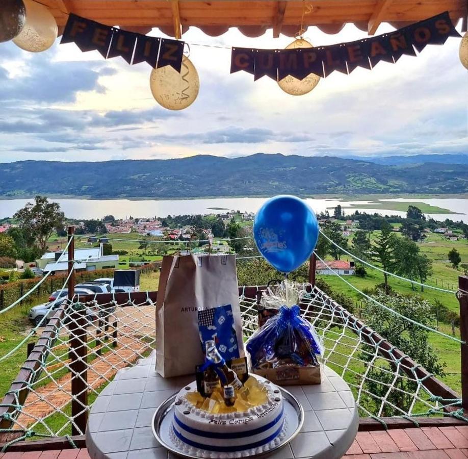 Glamping Sede Campestre Mirador De Pueblo Viejo Hotel Guatavita ภายนอก รูปภาพ