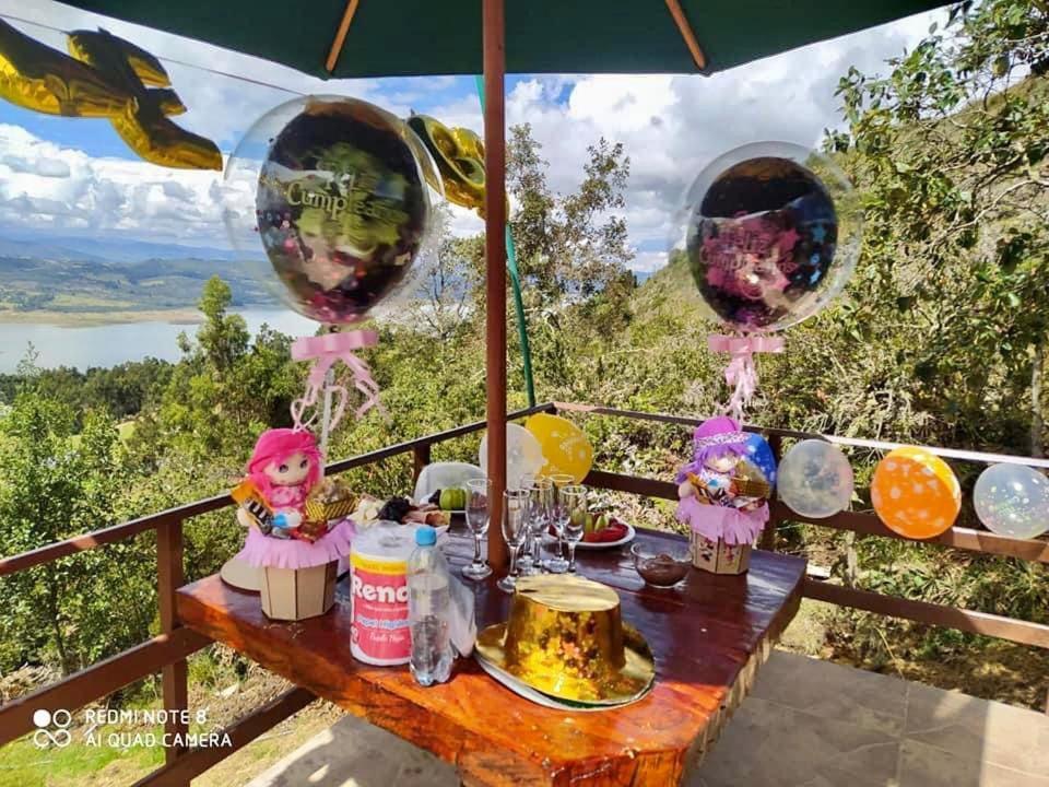Glamping Sede Campestre Mirador De Pueblo Viejo Hotel Guatavita ภายนอก รูปภาพ