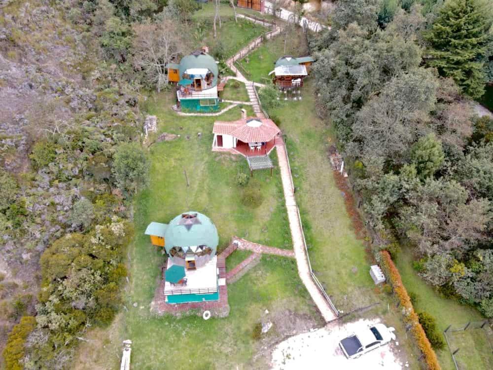 Glamping Sede Campestre Mirador De Pueblo Viejo Hotel Guatavita ภายนอก รูปภาพ