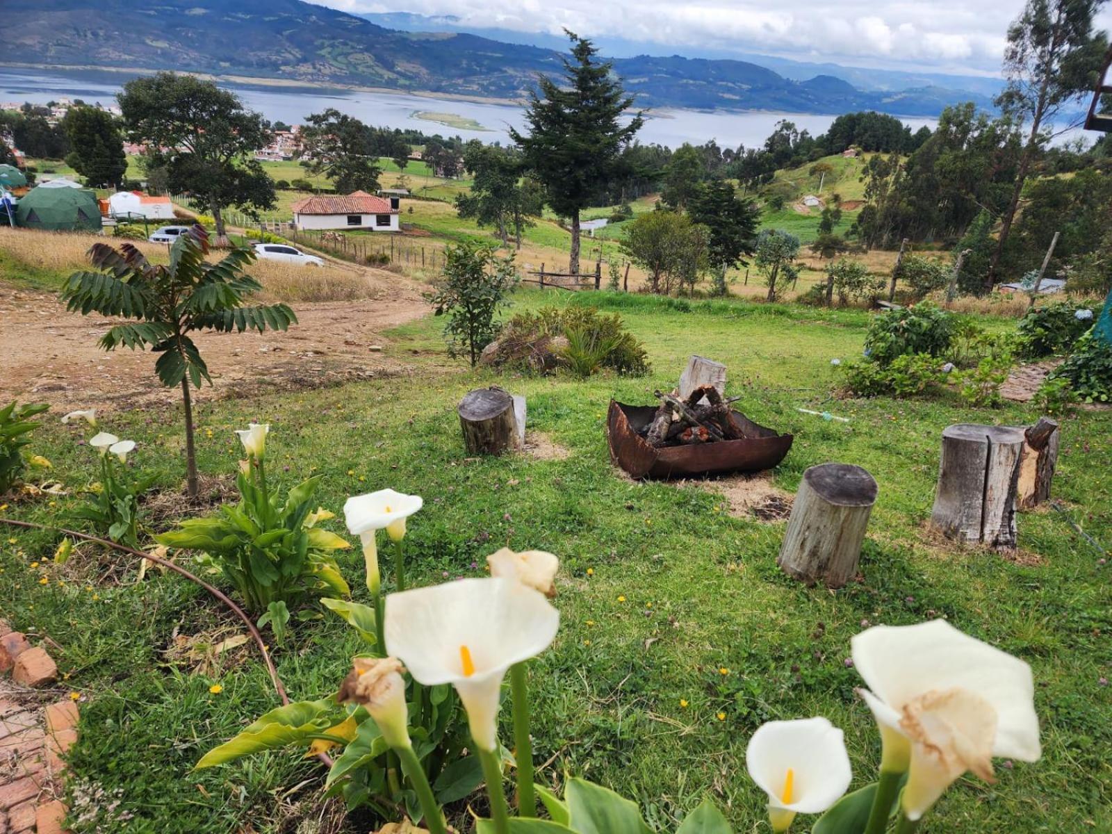 Glamping Sede Campestre Mirador De Pueblo Viejo Hotel Guatavita ภายนอก รูปภาพ