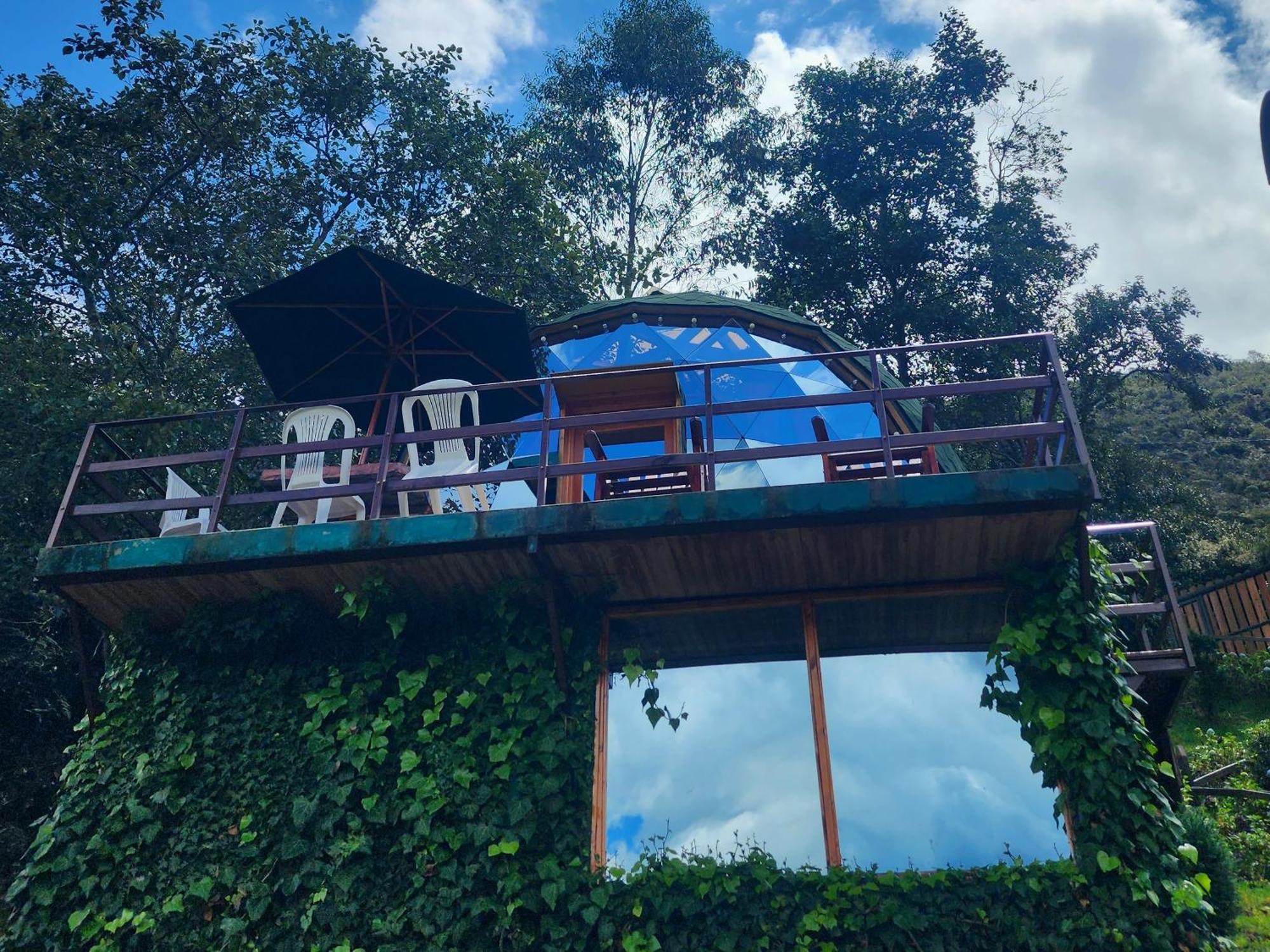 Glamping Sede Campestre Mirador De Pueblo Viejo Hotel Guatavita ภายนอก รูปภาพ