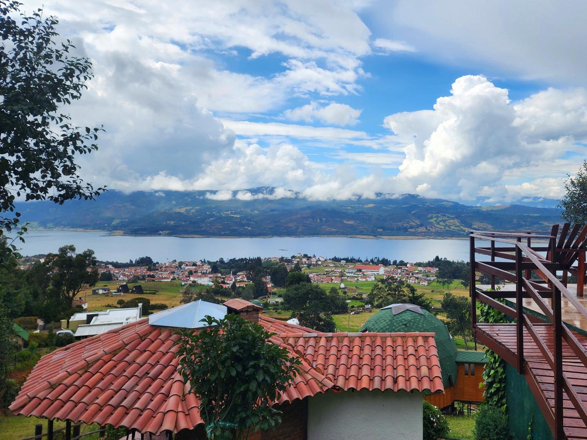 Glamping Sede Campestre Mirador De Pueblo Viejo Hotel Guatavita ภายนอก รูปภาพ